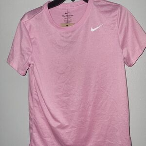 Nwt Womens Size Small Nike Pink Dri Fit T-Shirt